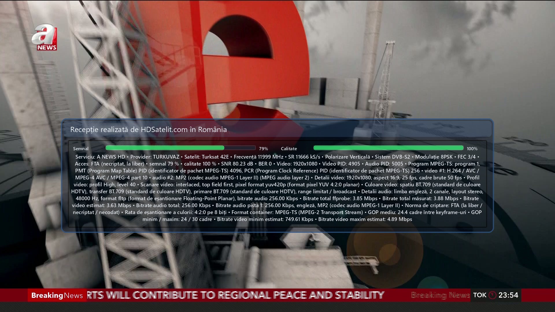 Στιγμιότυπο από τον δέκτη HD Satelit: A NEWS HD (1)