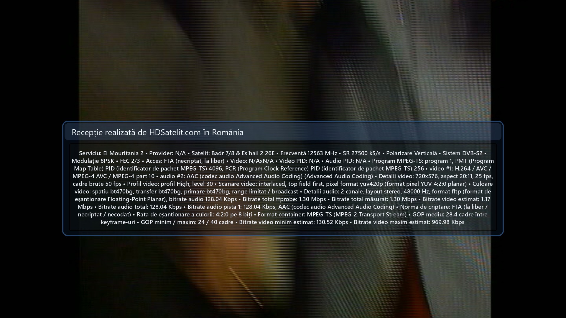 Aufnahme vom HD-Satelit-Receiver: El Mouritania 2 (2)