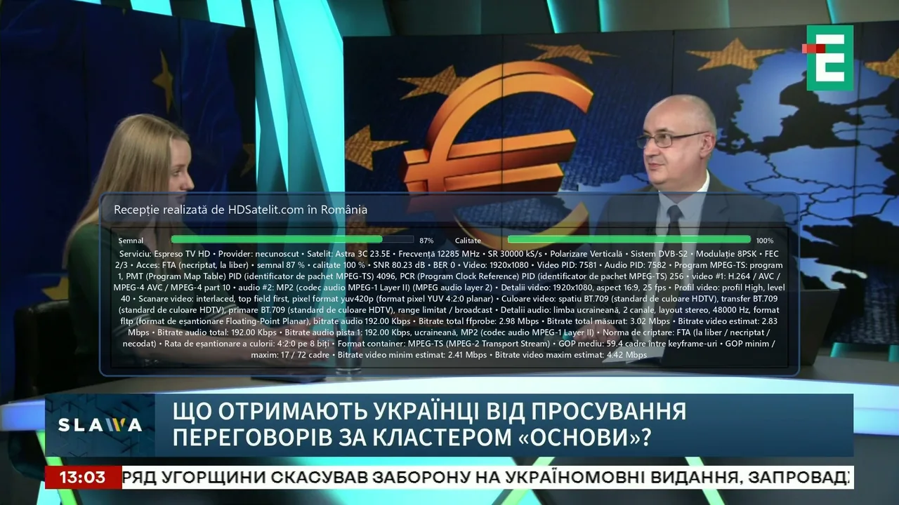 Espreso TV HD pe Astra 3C, recepție la liber în România