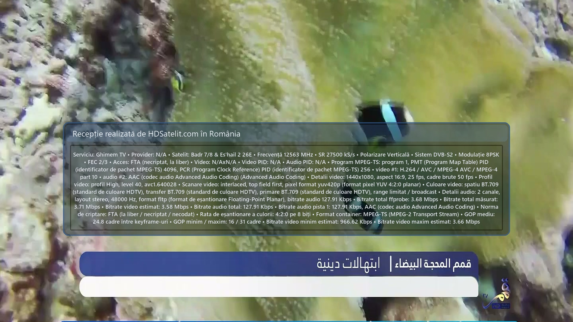 Aufnahme vom HD-Satelit-Receiver: Ghimem TV (2)
