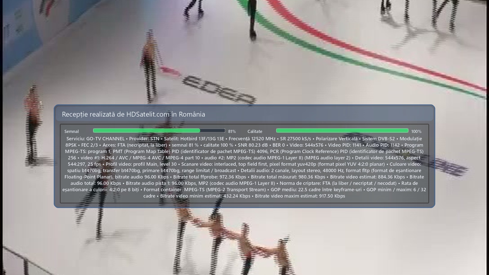 Capture du récepteur HD Satelit : GO-TV CHANNEL (2)