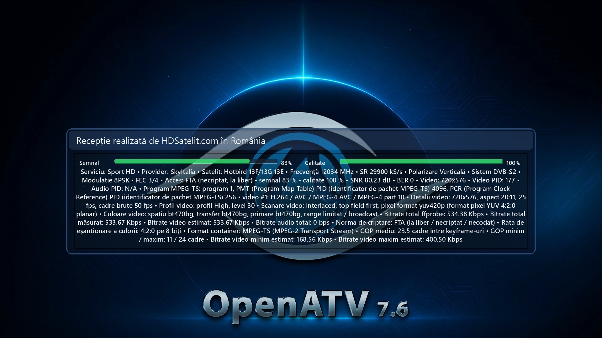 Снимка от приемника HD Satelit: Sport HD (1)