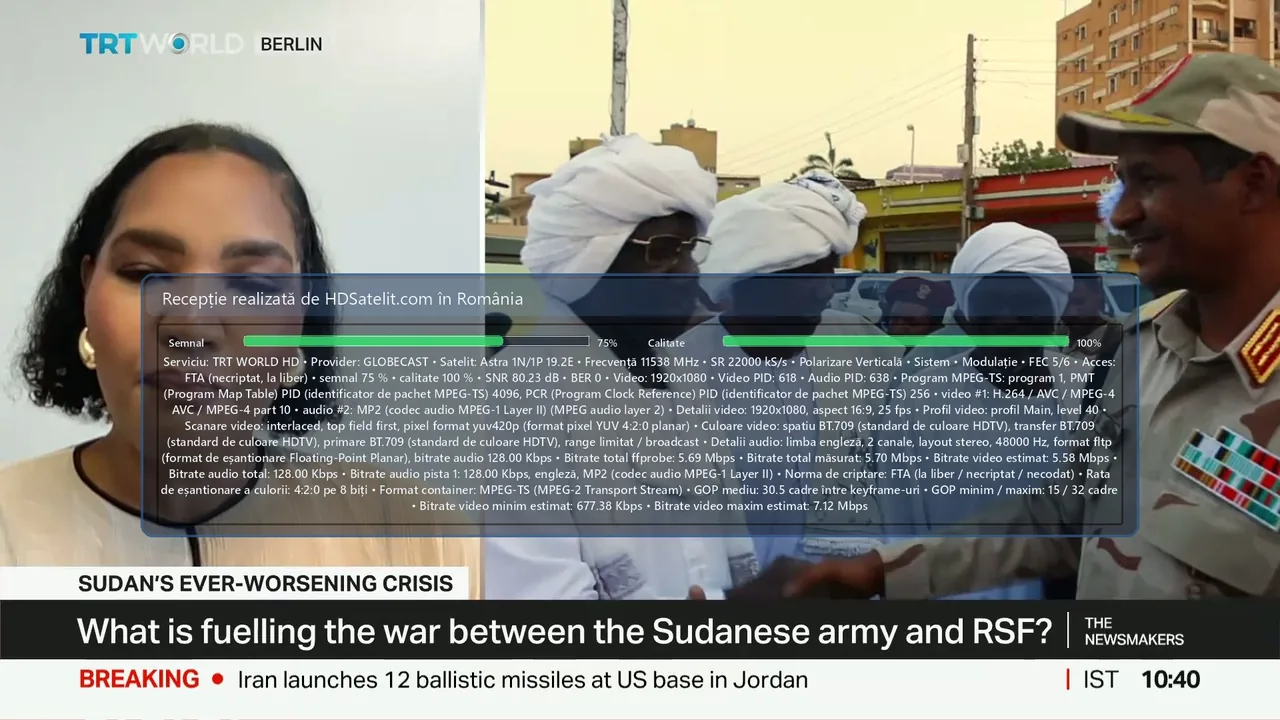 TRT World HD, canalul de știri internaționale, prins la liber prin Astra 1P în România