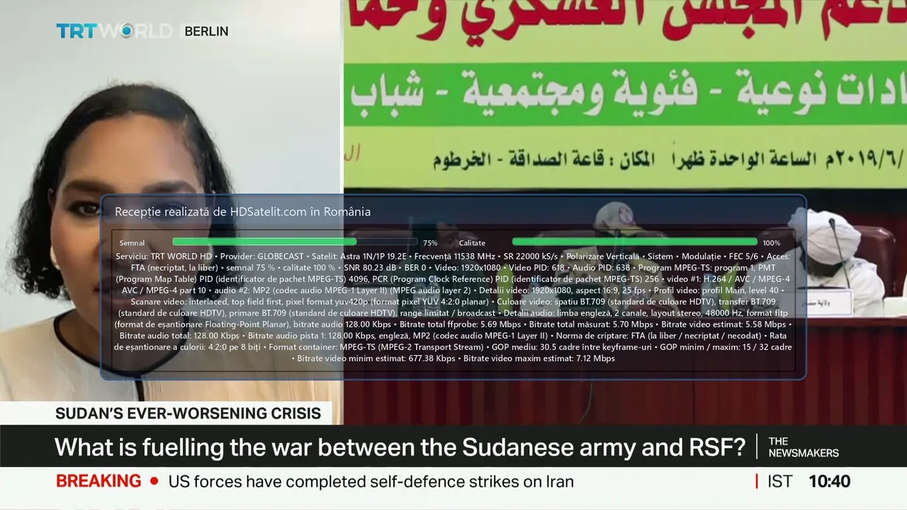 TRT World HD, canalul de știri internaționale, prins la liber prin Astra 1P în România
